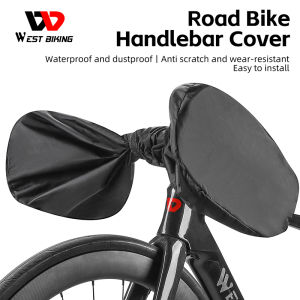 WEST BIKING Bicycle Handlebar Protector Cover Waterproof Dustproof MTB Road Bike handlebar Guard UV Protection Bike Accessories
