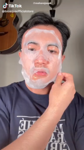 BIOAQUA MILK SERIES SHEETMASK 30GR & MASKER WAJAH I MASKER