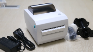 4 Inch Shipping Thermal Printer Support Receipt And Label Printing USB+BT+WIFI Label Maker AWB Air Way Bill Sticker Printer