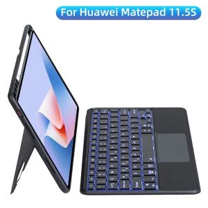 Magic Keyboard Case for HUAWEI Matepad SE 11inch HUAWEI MatePad 11.5 S 2025 Detachable Backlight Keyboard Cover
