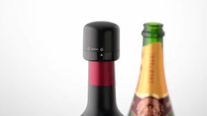 2/1pcs Vacuum Wine Bottle Stopper Reusable Bar Tool Accessories Red Wine Cap Stopper Silicone Sealed Champagne Bottle Stopper