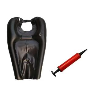 Inflatable Hair Washing Basin Portable PVC Foldable Shampoo Basin for Pregnant Women Elderly Patient Quickly Inflated Deflated