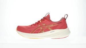 ASICS Women GEL-PULSE 16 Running Shoes in Dark Pink Clay/Orange Glow