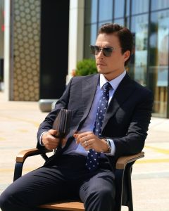 Túi clutch nam cao cấp da thật LECOS - LC13