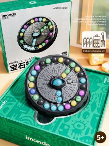 JIHU | Focus & IQ Building Rotating Puzzle Toy for Kids 3-6 Years Old
