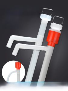 Manual Plastic Oil Pump Hand Pull Oil Sucker Acid And Alkali Resistant Barrel Oil Extractor Durable Pumping Tool for Diesel Oil