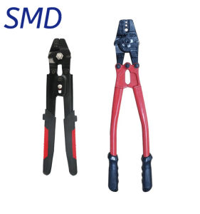 Aluminum Sleeve Pliers Stainless Steel Wire Rope round Type 8-Shaped Marine Fishing Connector Aluminum Clamp Press Copper Tube