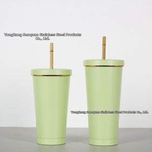 Stainless Steel Thermal Mug for Cars with Gift Packaging Large Capacity
