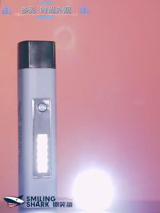 USB Rechargeable LED Flashlight 2 IN 1 Super Bright Mini Led Torch Power Bank for Camping Hunting