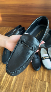 Fashion Mens Business Leather Shoes Breathable Driving Shoes(need add 1 size)