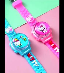 Ahoky - Jam Tangan JELLY Spinner Jarum Karakter Sanrio