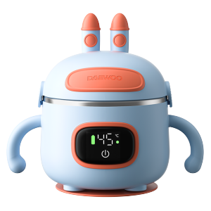 Daewoo Baby Stainless Steel Insulated Bowl Intelligent Constant Temperature Food Warmer for Children No Need to Fill Water