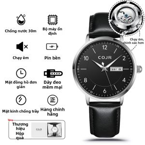 COJR | Đồng Hồ Cơ Im Lặng Dùng Cho Thi Cử