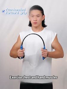 Power Twister Arm Bar Spring Arm Strength Training Power Arm Twister Bar Workout Exercise Equipment