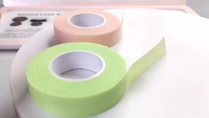 10pcs Grafted Eyelash Isolation Tape Fix Non Woven Breathable Eyelashes Special Micro Hole Tape