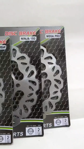 Sedang Promo Piringan Cakram Belakang MegaproNinja 150Vixion NewSatria FuJupiter Mx NewSupra X 125 Piringan Cakram Variasi Model Standar 220mm Merk Akai Racing Original