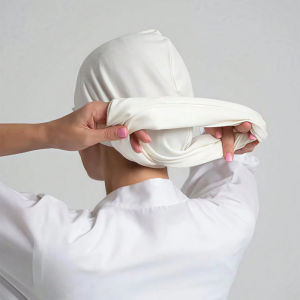 Khăn Trùm Đầu Nhanh Khô Chất Liệu Modal Dành Cho Nữ Kiểu Khăn Turban Mũ Trùm Đầu Băng Đô Thời Trang Dành Cho Người Hồi Giáo