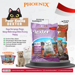 Pasir Kucing Gumpal Wangi Phoenix Dexter Cat Litter