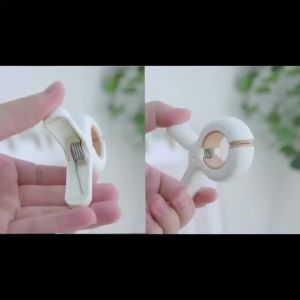 2-12 Cái Kẹp Chăn Mền Nhựa Chống Gió Chắc Chắn Không Để Lại Vết Khâu Chéo Dùng Để Phơi Quần Áo Chất Liệu Kim Loại