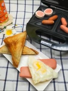 Máy Làm Bánh Mì Hotdog KJ-102 750W