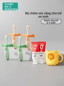 PROTEFIX | Bộ Bàn Chải Răng Lông Mềm và Kem Đánh Răng Cho Bé 0-3 Tuổi