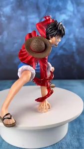 20cm One Piece Luffy Figures Monkey D. Luffy Battle Style Action Figures PVC Anime Collection Model Toys Birthday Ornamen Gifts