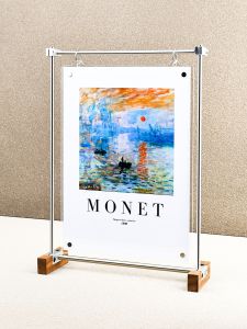 QINLEYI | Transparent Stand Acrylic Display Frame