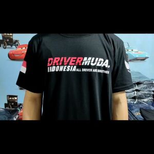 KAOS TSHIRT BAJU DISTRO DRIVER MUDA INDONESIA SARJANA MUDA