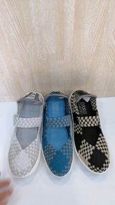 รองเท้าผ้าใบ ยางยืด สุขภาพ 8am วัสดุเส้นใยอีลาสติกความยืดหยุ่นสูง นิ่ม ใส่สบาย ระบายอากาศได้ดี 2A7056