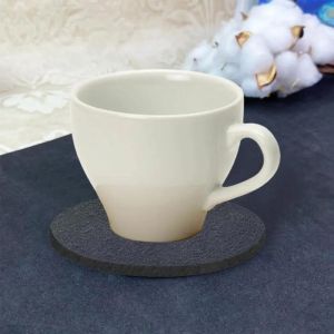 10pcs Felt Coaster Set Dining Table Protector Pad Heat Resistant Cup Mat Coffee Tea Hot Drink Mug Placemat Kitchen Accessories