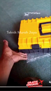 MASTERBOX TOOLBOX Tool Box 15 inch 15 in Plastik PVC Kotak Alat Perkakas Merah Hijau Kuning Biru