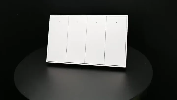 ZEMISMART | Zemismart WiFi Wall Light Switch 1 2 3 4 Gangs With Neutral Alexa Google Home Voice Control US Interruptor Work with Tuya Remote