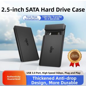 External 2.5 Inch Hard Drive Enclosure For Various SSD HDD SATA Type C USB