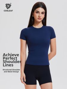 COSLEAF | Yoga Pilates Workout Casual Running Top