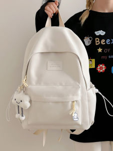 Balo Du Lịch Học Sinh Dung Tích Lớn Màu Trơn Giản Dị Dành Cho Học Sinh Trung Học Cơ Sở Và Trung Học Phổ Thông Balo Chống Thấm Nước