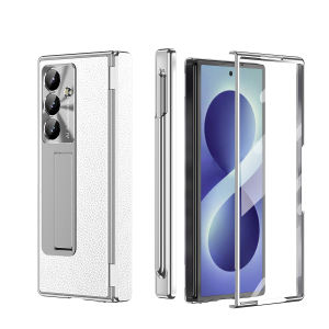 szhaiyu | Phone Case For Samsung Galaxy Z Fold 8 Ultra Fold 7 6 5 With Pen Hinge Armor Shockproof Magnetic Kickstand Full Protection Cover
