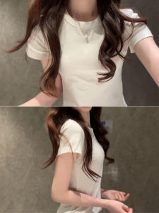 SUHUIQIAN | Cotton Petite Design Short Sleeve Tshirt