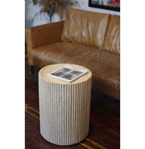 ย้อนยุคโรมันคอลัมน์วงกลมโซฟาโต๊ะข้างห้องนั่งเล่นโต๊ะเข้ามุมคลาสสิก < Ne1> ถ้ําเทียม < Ne2> โต๊ะน้ําชาโต๊ะข้าง