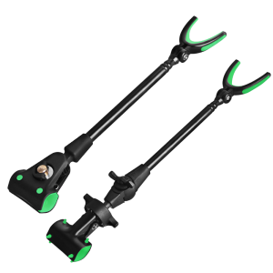 New Anti-Slip Glow-in-the-Dark Fishing Rod Stand Rear Hanging Antenna Fishing Gear Night Fishing Equipment Gun Platform Stand