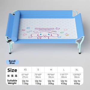 hipidog | Portable Protective Collapsible Pet Bed for Large and Medium Dogs with Neck Support and Waterproof Design
