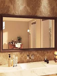 Vintage Wall-mounted HD Bathroom Mirror
