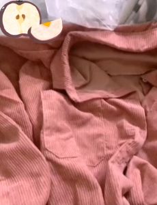 Kemeja Korduroi Wanita Baru Chic Temperamen Atasan Retro Niche Gaya Korea Panjang Kerah