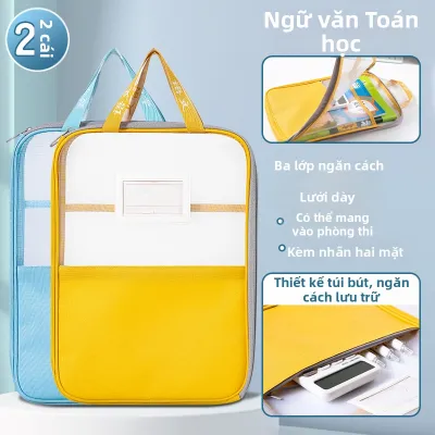 deli | Túi Đựng Tài Liệu A4 Trong Suốt Có Zip Dung Lượng Lớn