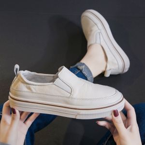 LW-Changer Womens Unique Genuine Leather Breathable Slip-On Sneakers Comfortable Footbed Fashionable Sporty Outdoor Gear