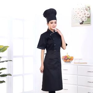 Ready Stock Chef Hat Restaurant Uniform Hat Chef Hat For Men/Women Elastic Adjustable Breathable and Anti Fouling