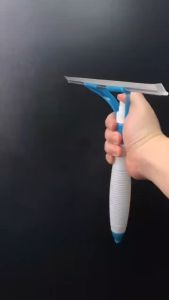 Multifunctional Glass Wiper with Watering Can - Perfect for Cleaning Mirrors Windows and Cars - Includes Bathroom Accessories