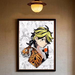 Bandai | Diamond Painting Anime T-Tokyo R-Revenger Mosaic Handmade Artwork Round/Square Diamonds Exquisite Gift Home Decor