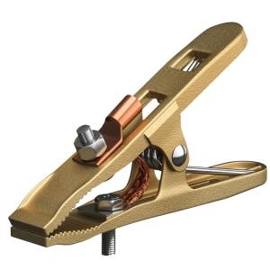 แคลมป์กราวด์ทองแดงบริสุทธิ์ ประเภท a การเชื่อม คลิปหนีบสายดินทองแดงเต็มรูปแบบ แคลมป์บัดกรีทองแดง อุปกรณ์เชื่อมไฟฟ้า