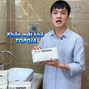 Khăn lau mặt dùng 1 lần TopGia khăn lau đa năng không mùi an toàn cho da và siêu tiết kiệm (Khăn khô rút bao bì mới) Khăn Ướt Eco-Friendly Rút Tiện Lợi - Lazada