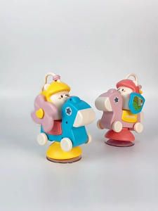Baby Battle Trojan Horse Suction Toy / Feeding Chair Toy / Baby Toy / Baby Feeding Toy